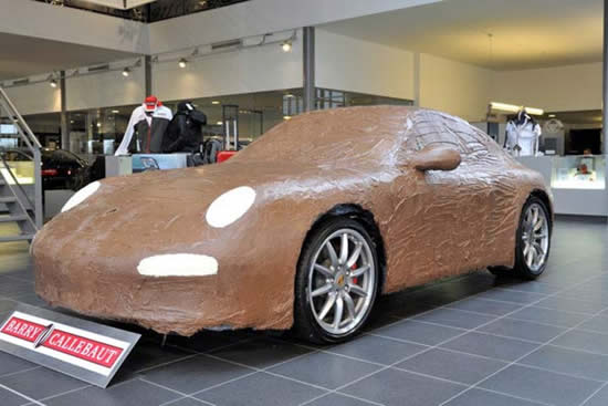 Шоколадный Porsche