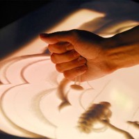 Рисование песком на стекле для начинающих