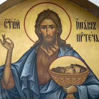 Икона Иоанна Предтечи напоминает о его пророчествах