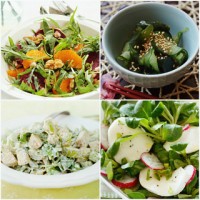 Весенние салаты – 5 рецептов легких блюд из овощей