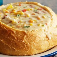 Тарелка из хлеба для супа
