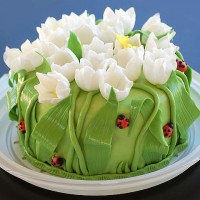 Вкусные и красивые торты на 8 марта