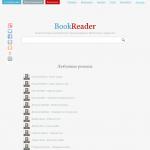 «Bookre.org» - большая электронная читалка Рунета