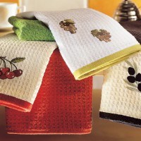 Как отстирать кухонные полотенца — способы