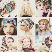 Как красиво завязать платок на голове – 5 интересных способов