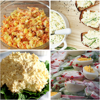 Салаты из яиц – рецепты простых и вкусных блюд