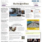 The New York Times — третья по популярности газета США