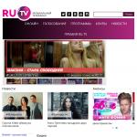 Телеканал  'RU.TV'