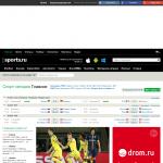 'Sports.ru' - интернет-газета