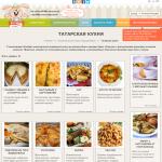 'Eda-recepty.com' - рецепты татарской кухни