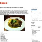 'Spoon.com.ua' - рецепты марокканской кухни