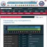 «Календарь чемпионата России по футболу» - актуальная информация для болельщиков РФ